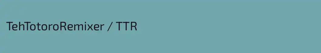 TehTotoroRemixer / TTR
